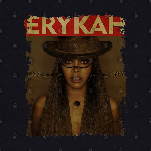 TEXTURE ART- Erykah Badu - RETROSTYLE by ZiziVintage